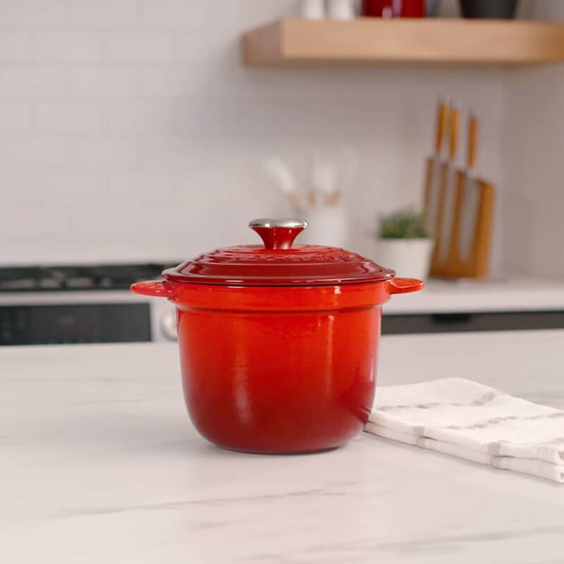 Rice Pot Enamelled Cast Iron Rice Pot Le Creuset